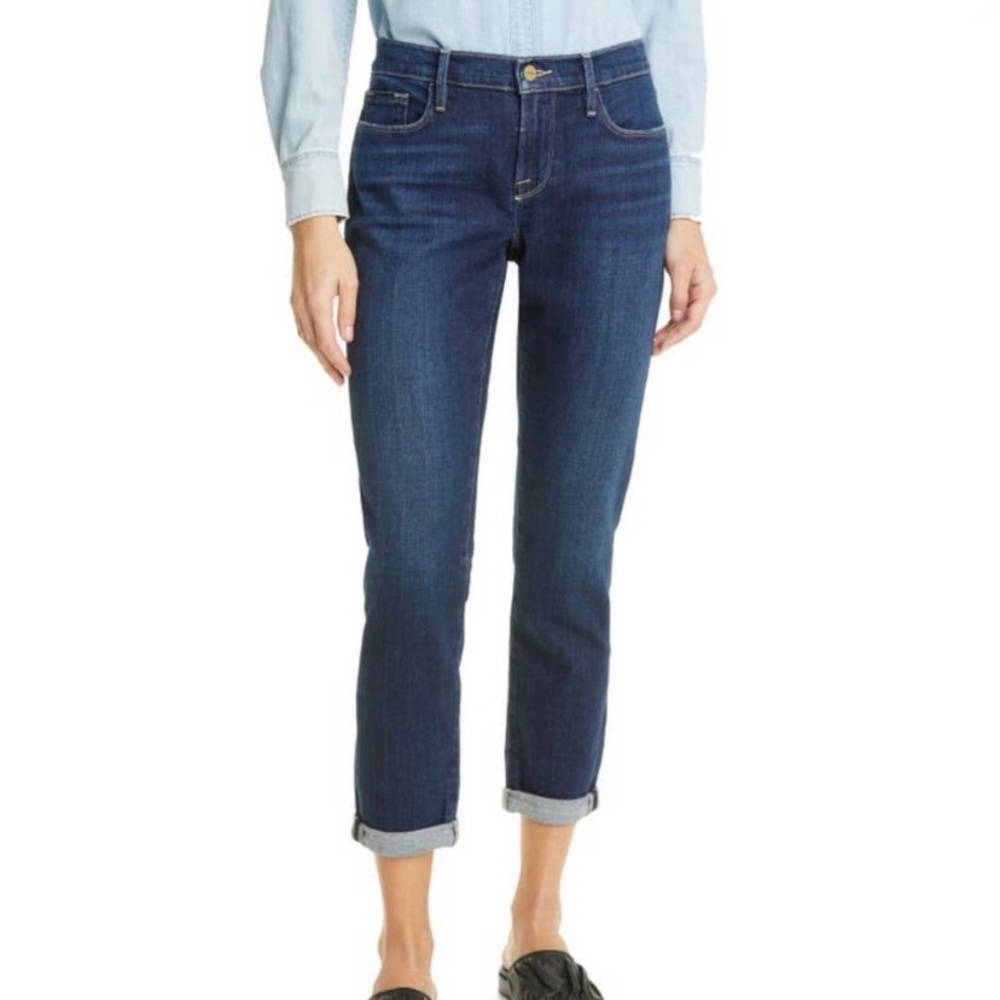Frame Le Garçon slim boyfriend jeans